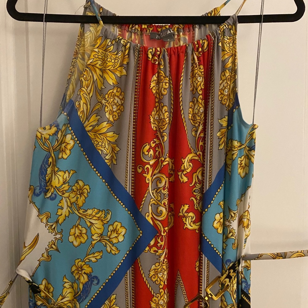 Multi-Color Maxi Dress - Picture 2 of 4